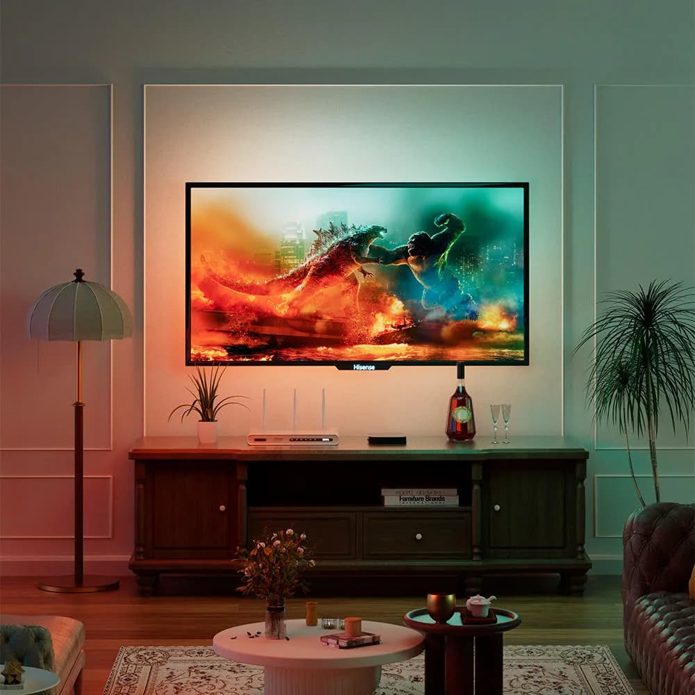 Đèn LED Nền TV Đồng Bộ Qua HDMI 4K – Ambilight RGBIC (Box Sync) - ảnh 2