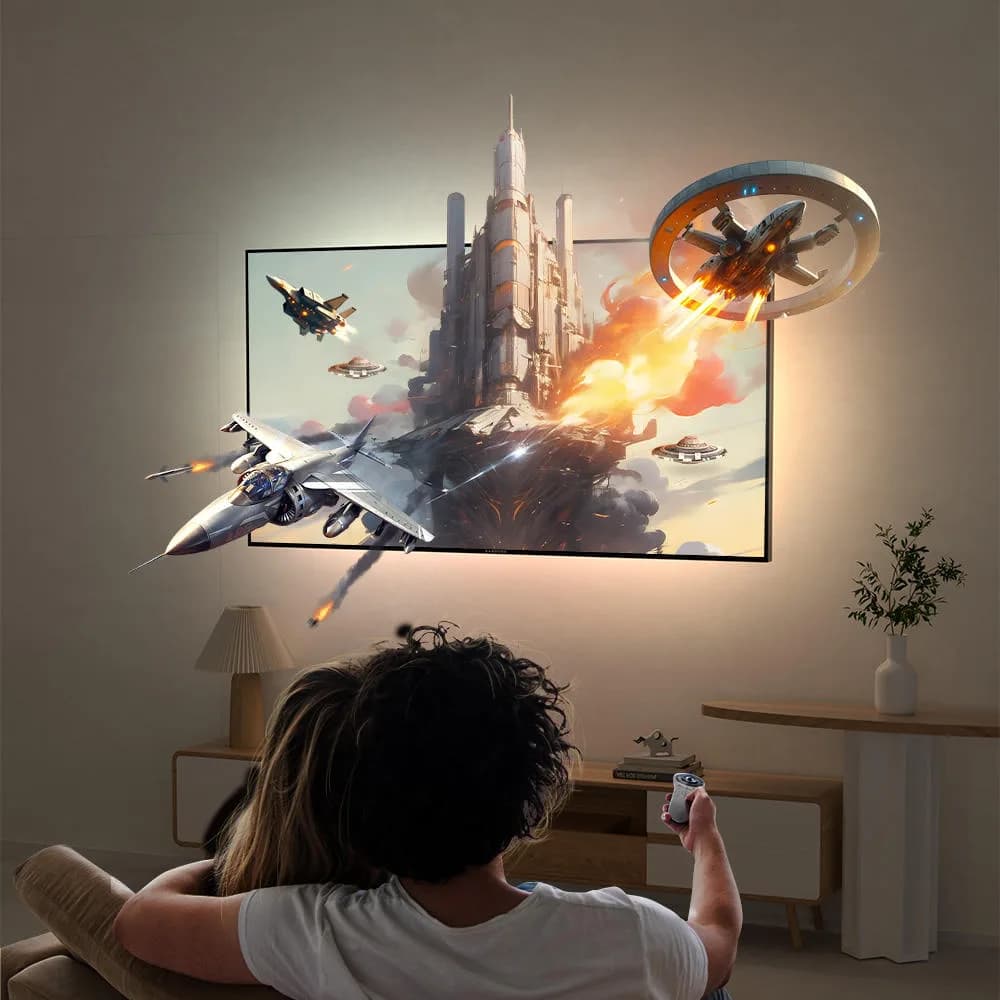 Đèn LED Nền TV Đồng Bộ Qua HDMI 4K – Ambilight RGBIC (Box Sync) - ảnh 3